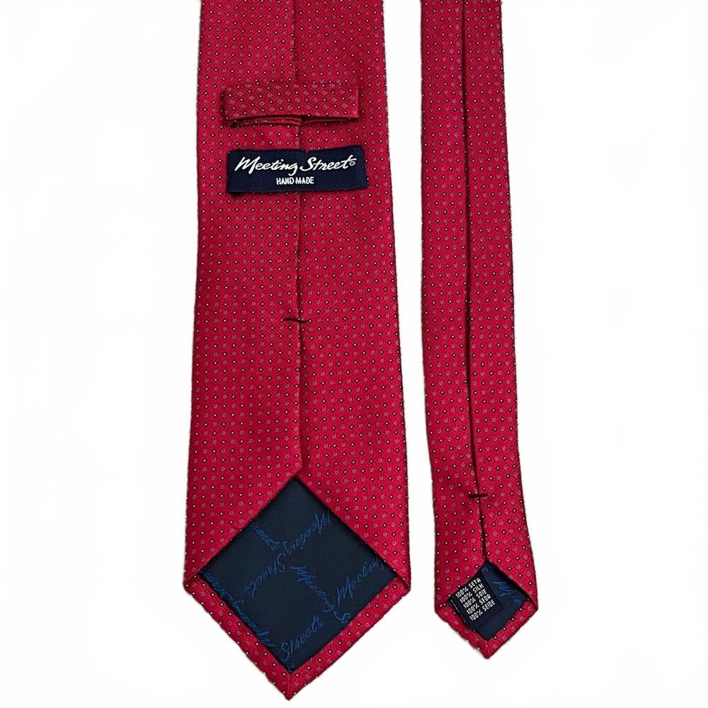 Meeting Street Red Polka Dot Tie